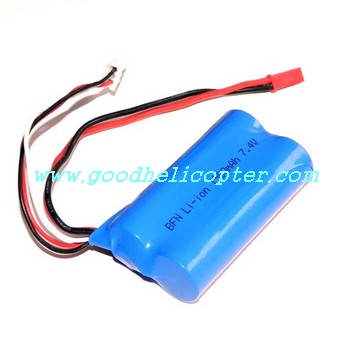 double-horse-9053/9053B helicopter parts battery 7.4V 1500mAh - Click Image to Close